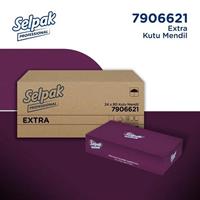 Selpak Professional Extra Kutu Mendil 21 x 18 cm 80 Yaprak (7906621) x 24 Adet