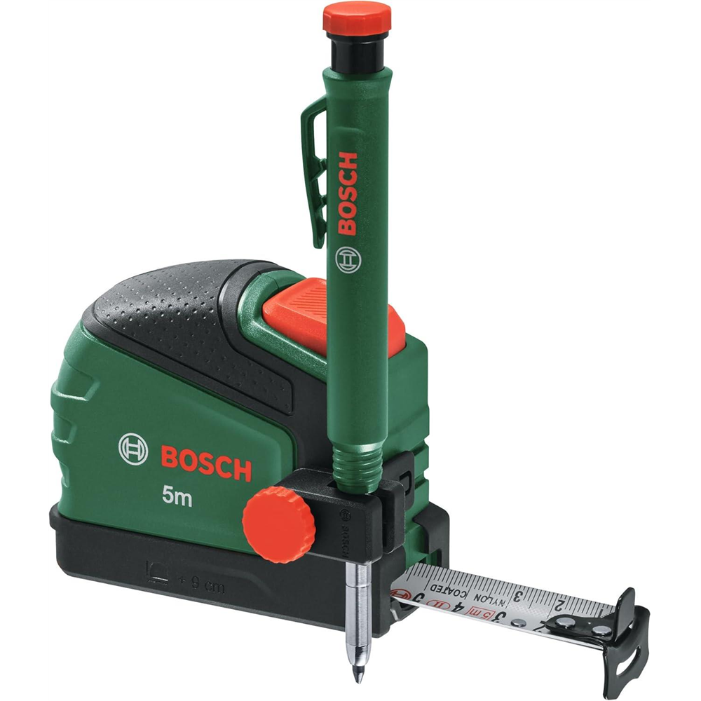 Bosch 5 m Şerit Metre ve İşaretleme Kalemi Seti