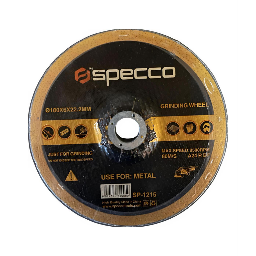Specco 180x6mm Meta Kesme Taşı 5 Adet