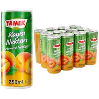 Tamek Kayısı Nektarı Meyve Suyu 250 ml x 12 Adet