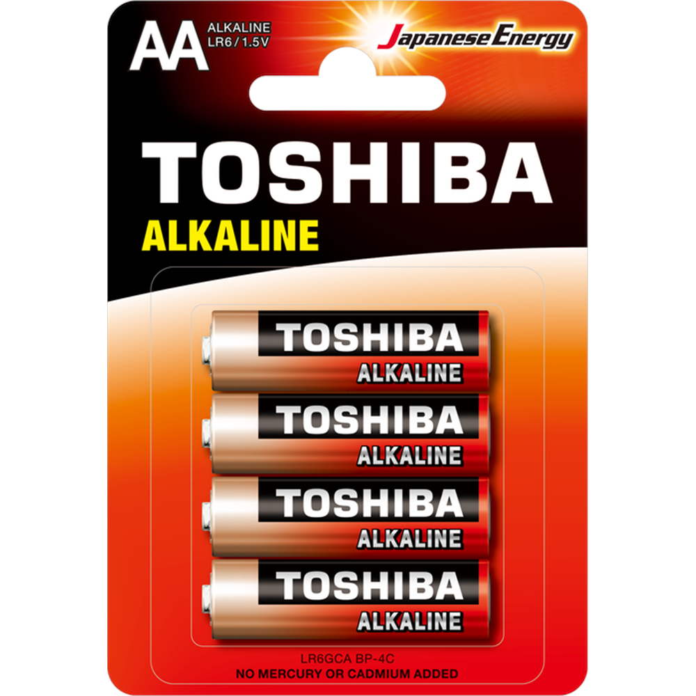 Toshiba Alkaline AA Bls Kalem Pil 1.5 V 4 Adet 