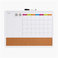 Manyetik 3'ü Bir Arada Takvim + Mantar Pano + Yazı Tahtası OFS001 - 43 x 58.5 cm