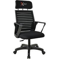 Bürocci XFly 2390C0541 Plastik Ayaklı Oyuncu Koltuğu-Siyah File