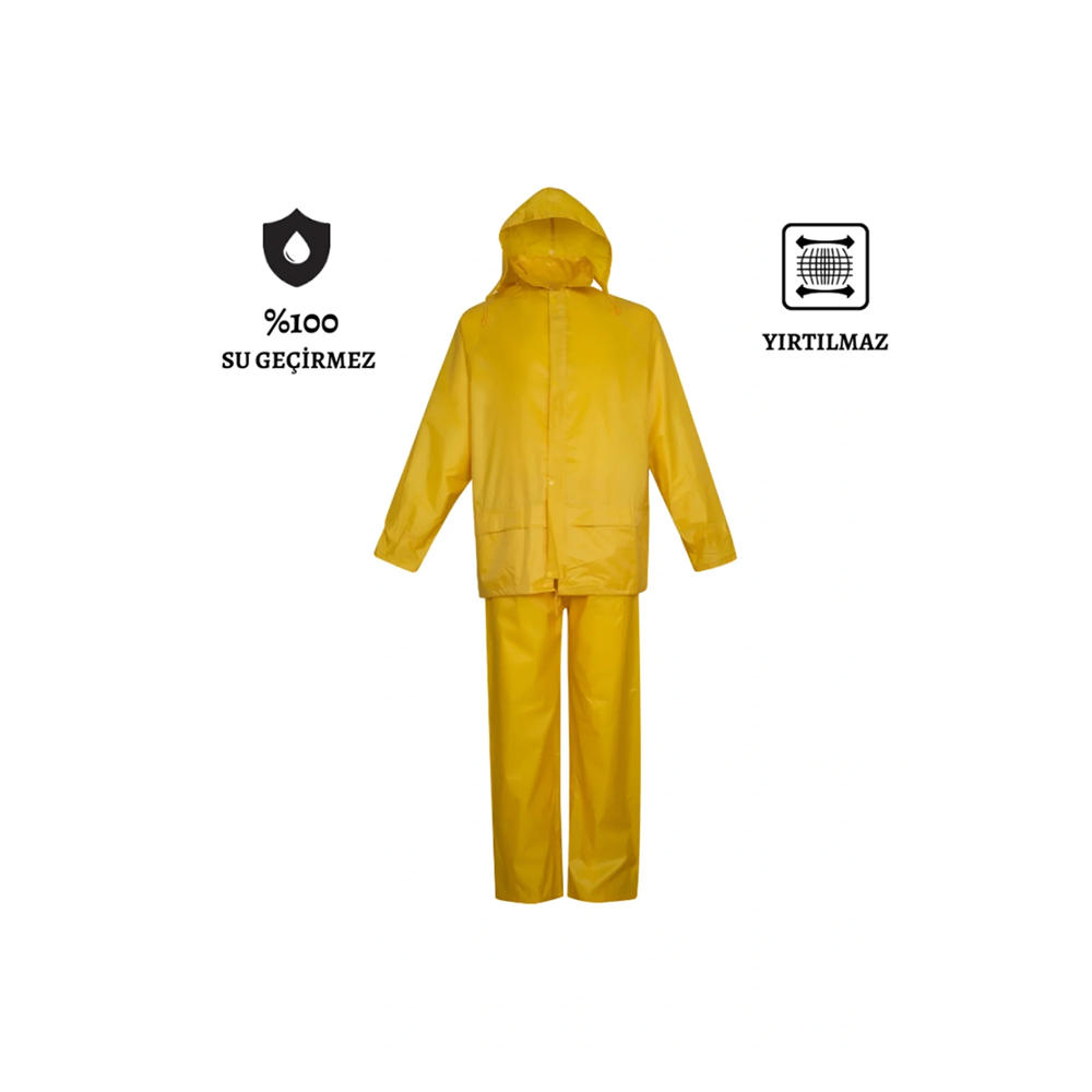 Yağmurluk Takım: İthal Kaliteli - İmperteks SARI SARI 2XL