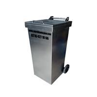 Zeyrek Metal Çöp Konteyner 240 Lt